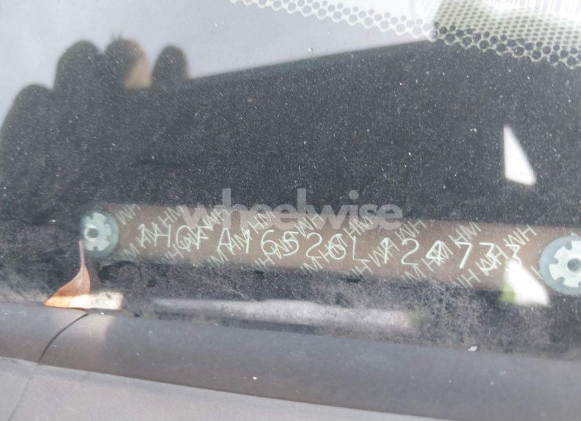 Photo 9 of 2006 Honda Civic LX (VIN 1HGFA16526L124733)