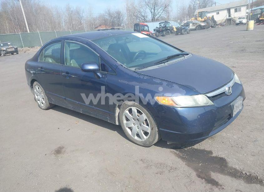 2007 Honda Civic LX (VIN 1HGFA16527L074255) main photo