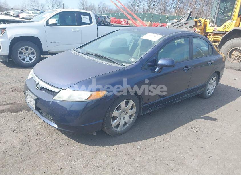 Photo 2 of 2007 Honda Civic LX (VIN 1HGFA16527L074255)
