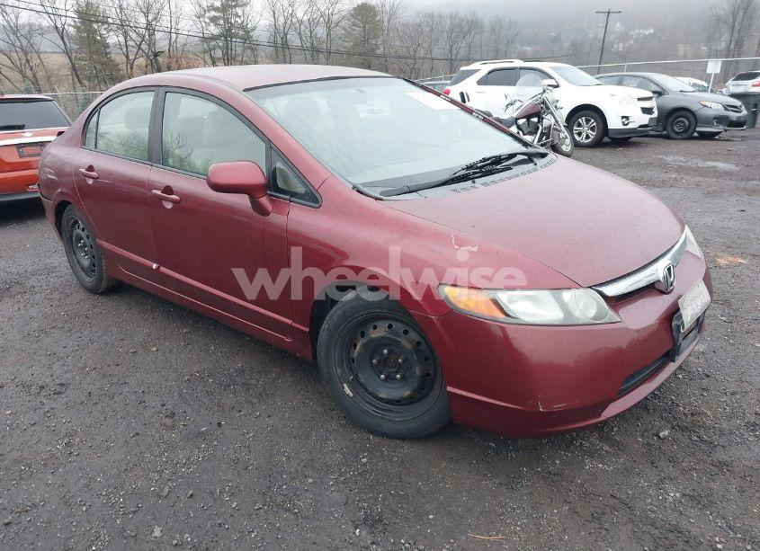 2008 Honda Civic LX (VIN 1HGFA16528L055349) main photo