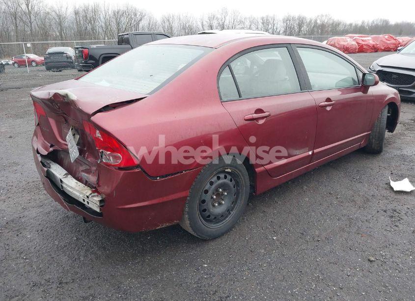 Photo 4 of 2008 Honda Civic LX (VIN 1HGFA16528L055349)