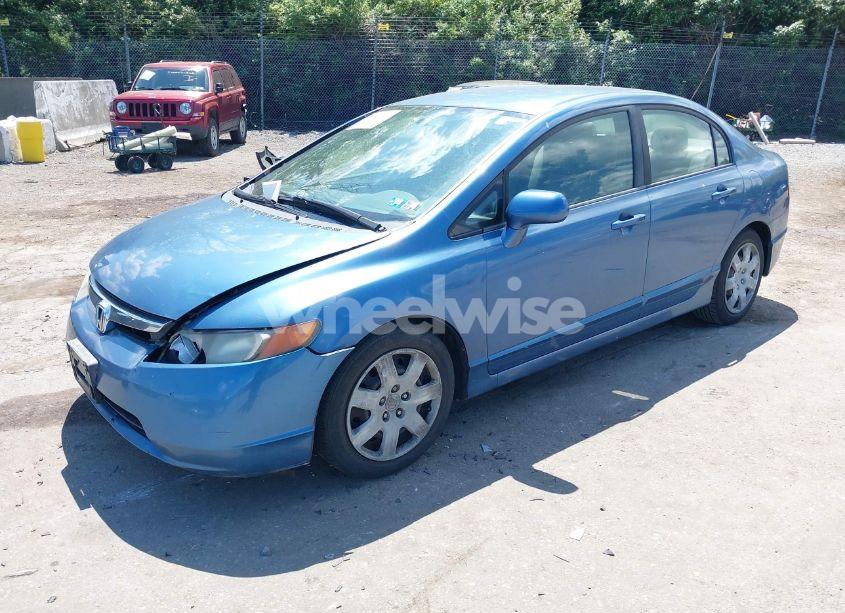 Photo 2 of 2007 Honda Civic LX (VIN 1HGFA16537L025890)