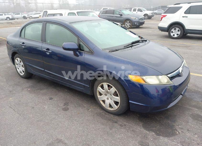 2007 Honda Civic LX (VIN 1HGFA16537L051454) main photo