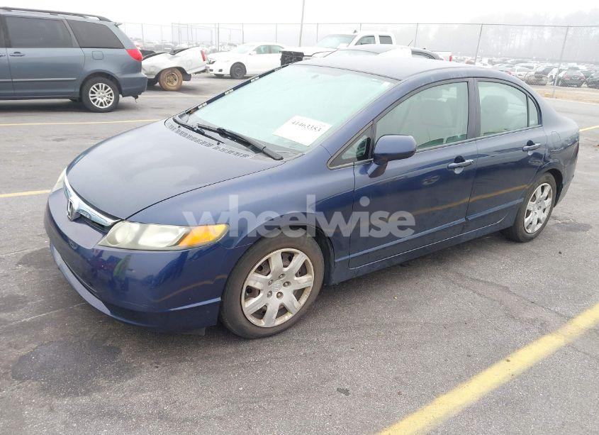 Photo 2 of 2007 Honda Civic LX (VIN 1HGFA16537L051454)