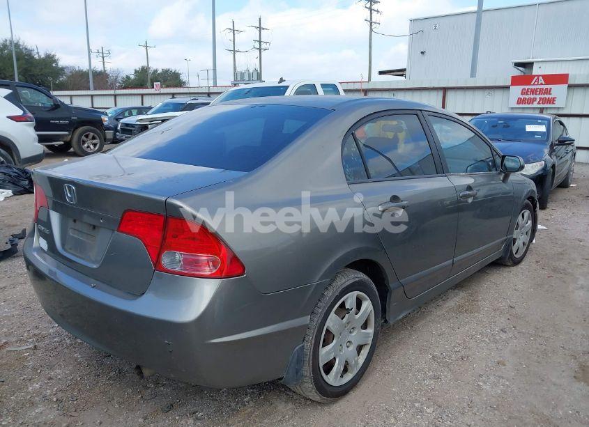 Photo 4 of 2007 Honda Civic LX (VIN 1HGFA16537L057786)