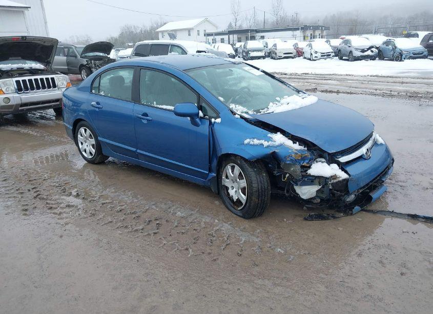 2007 Honda Civic LX (VIN 1HGFA16537L111233) main photo