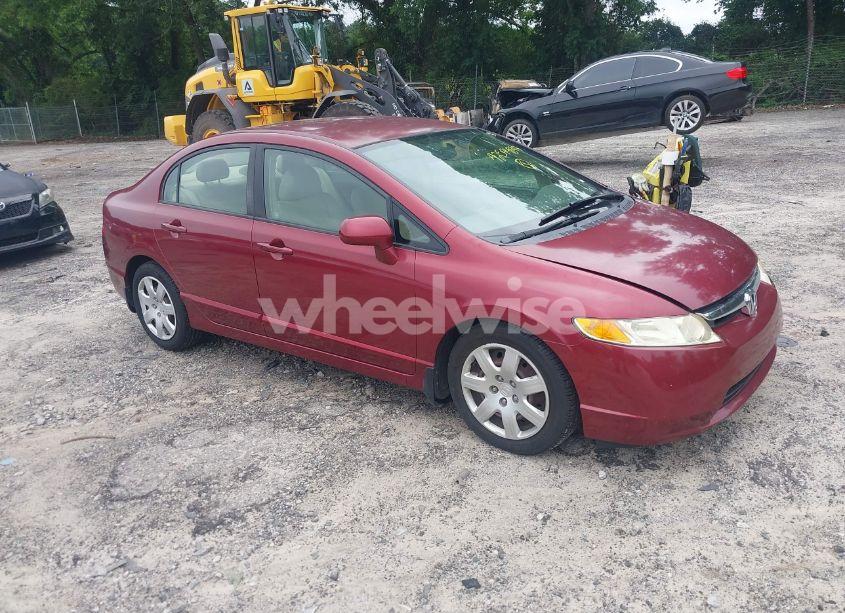 2008 Honda Civic LX (VIN 1HGFA16538L001221) main photo