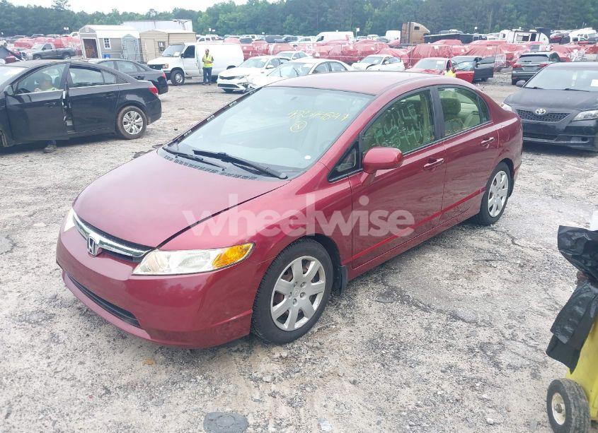 Photo 2 of 2008 Honda Civic LX (VIN 1HGFA16538L001221)
