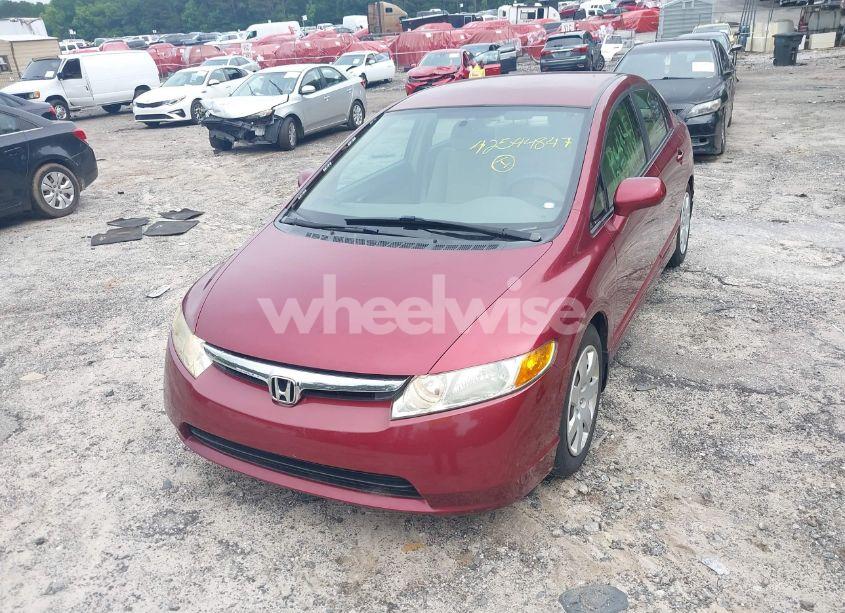 Photo 6 of 2008 Honda Civic LX (VIN 1HGFA16538L001221)