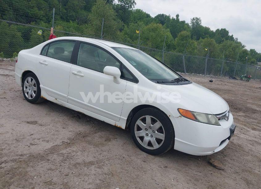 2007 Honda Civic LX (VIN 1HGFA16547L025848) main photo