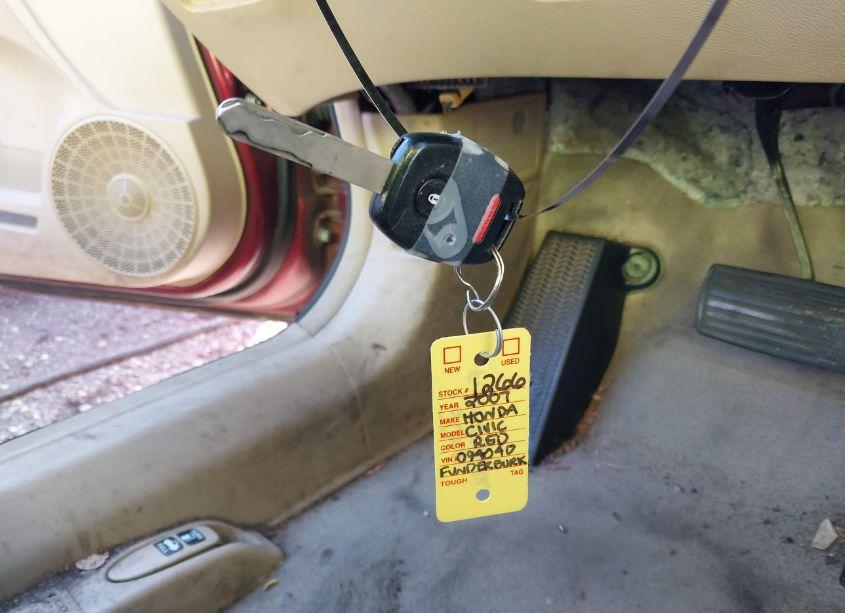 Photo 11 of 2007 Honda Civic LX (VIN 1HGFA16547L094040)