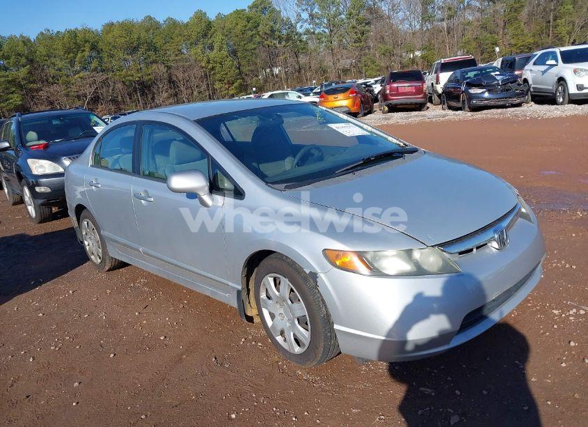 2007 Honda Civic LX (VIN 1HGFA16547L112536) main photo