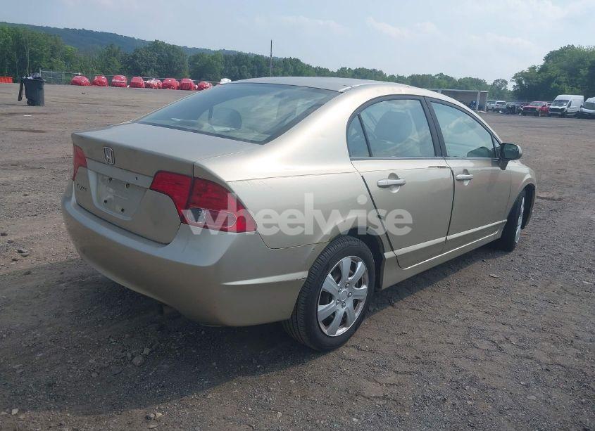 Photo 4 of 2007 Honda Civic LX (VIN 1HGFA16547L129563)