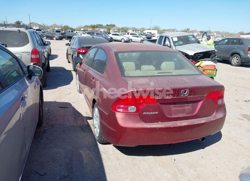 Photo 3 of 2008 Honda Civic LX (VIN 1HGFA16548L081435)