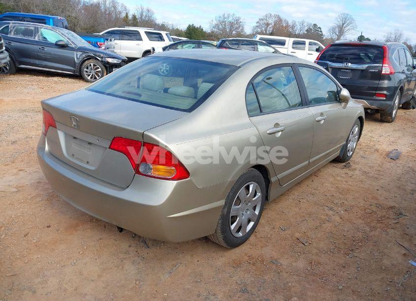 Photo 4 of 2007 Honda Civic LX (VIN 1HGFA16557L061029)