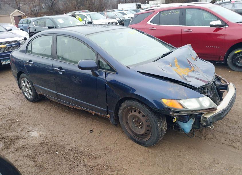 2007 Honda Civic LX (VIN 1HGFA16557L066456) main photo