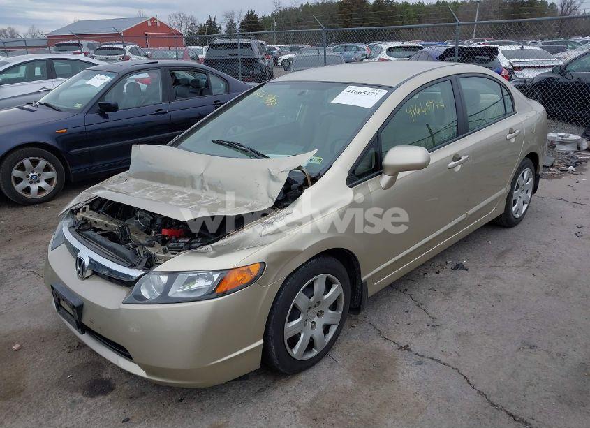 Photo 2 of 2008 Honda Civic LX (VIN 1HGFA16558L000149)