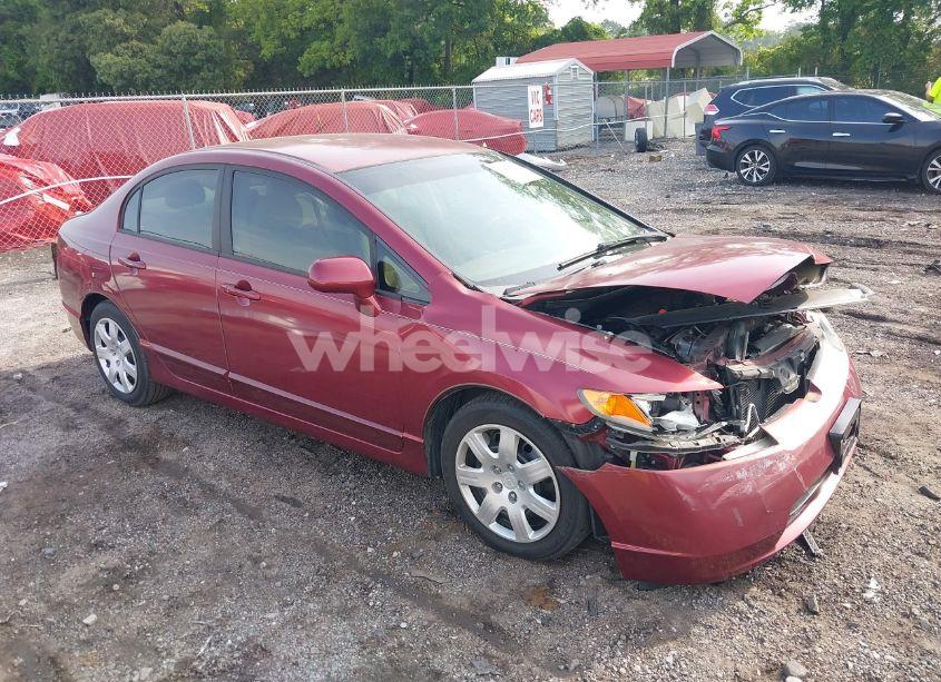 2008 Honda Civic LX (VIN 1HGFA16558L097627) main photo