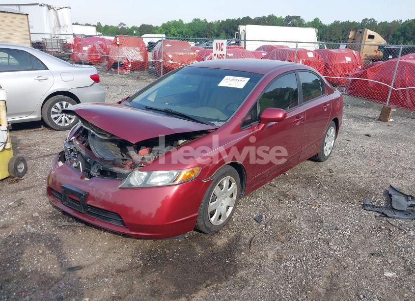 Photo 2 of 2008 Honda Civic LX (VIN 1HGFA16558L097627)