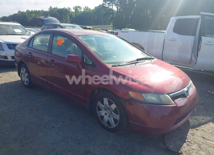 2006 Honda Civic LX (VIN 1HGFA16566L042357) main photo