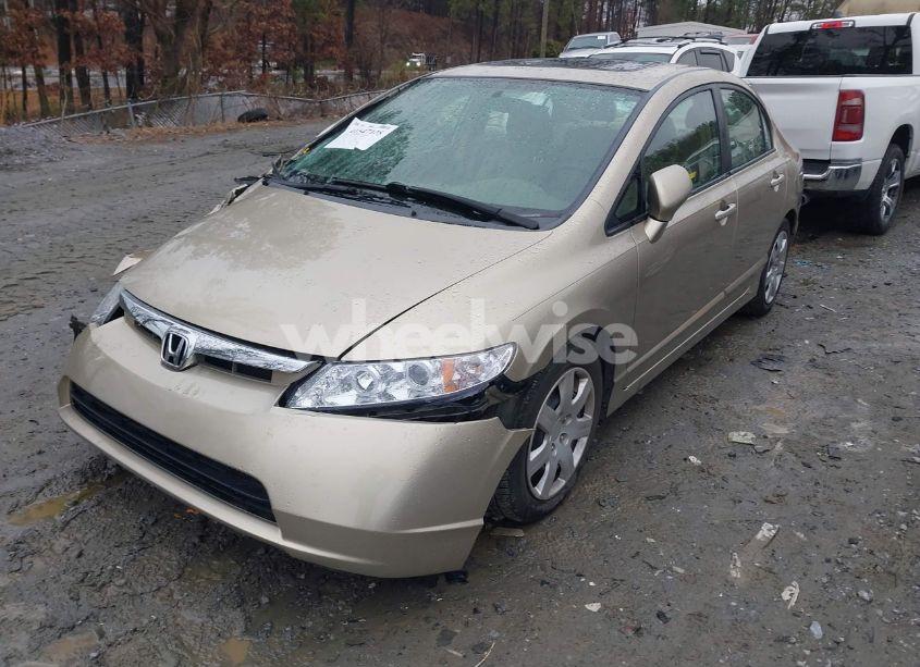 Photo 2 of 2007 Honda Civic LX (VIN 1HGFA16567L015001)