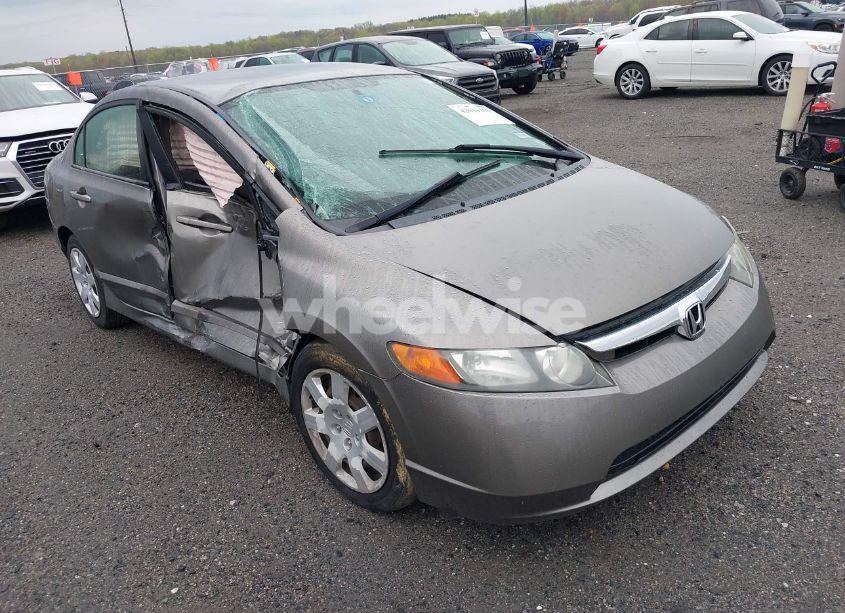 2007 Honda Civic LX (VIN 1HGFA16567L019744) main photo