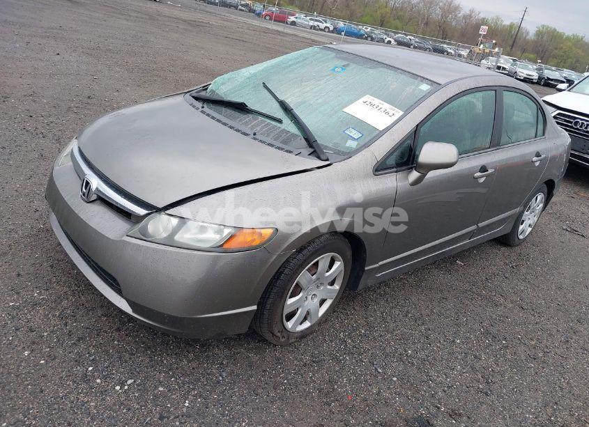 Photo 2 of 2007 Honda Civic LX (VIN 1HGFA16567L019744)