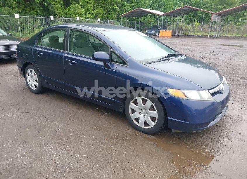 2007 Honda Civic LX (VIN 1HGFA16567L055787) main photo