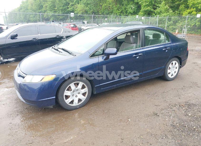 Photo 2 of 2007 Honda Civic LX (VIN 1HGFA16567L055787)