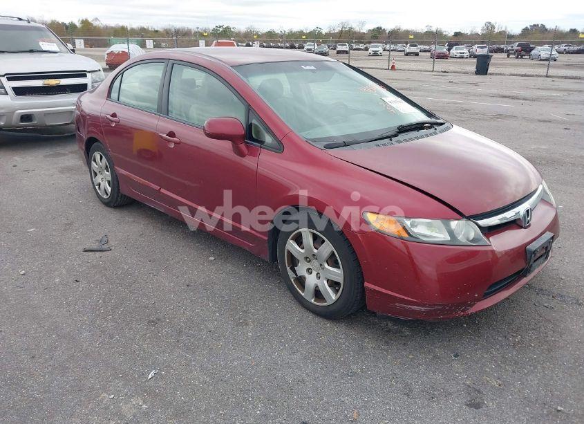 2007 Honda Civic LX (VIN 1HGFA16567L103322) main photo