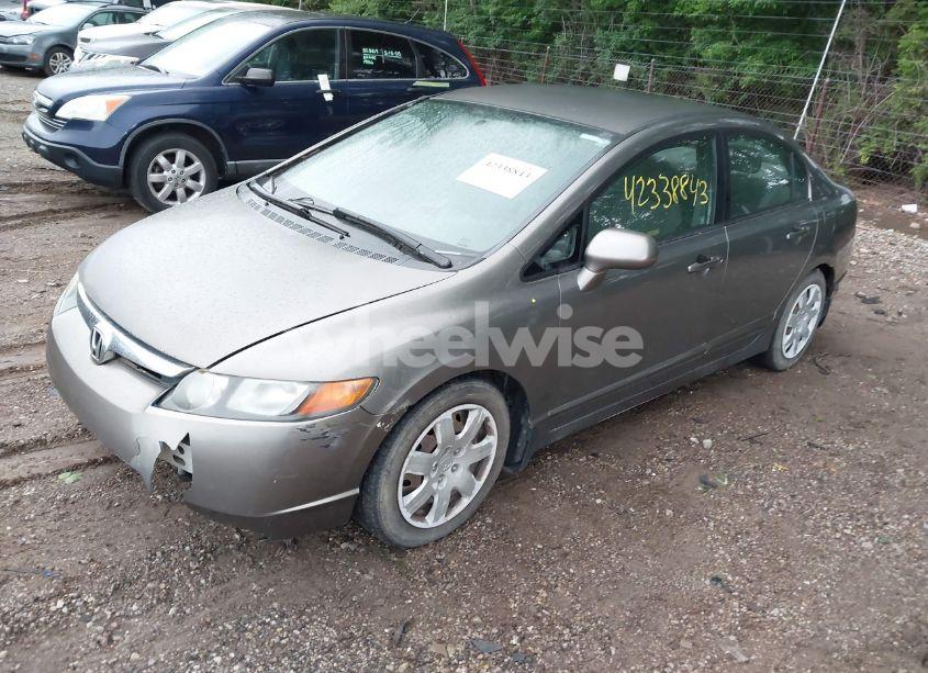 Photo 2 of 2007 Honda Civic LX (VIN 1HGFA16567L136790)