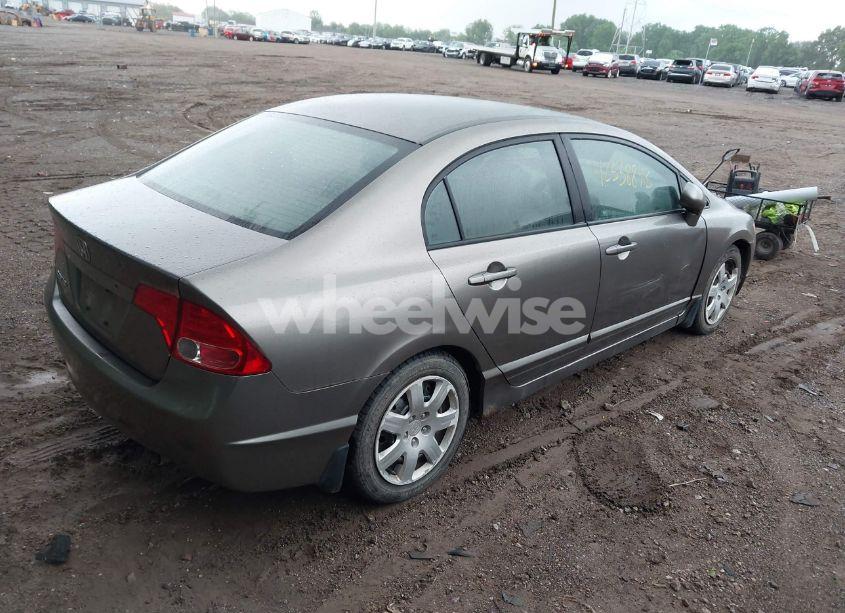 Photo 4 of 2007 Honda Civic LX (VIN 1HGFA16567L136790)