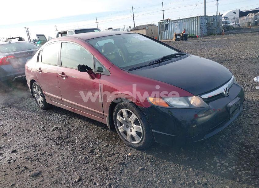 2006 Honda Civic LX (VIN 1HGFA16576L090837) main photo