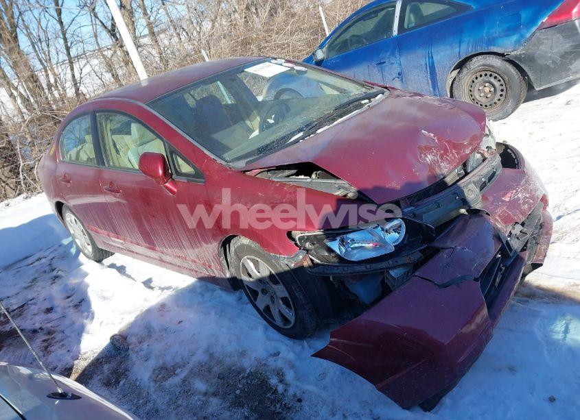 2007 Honda Civic LX (VIN 1HGFA16577L139830) main photo