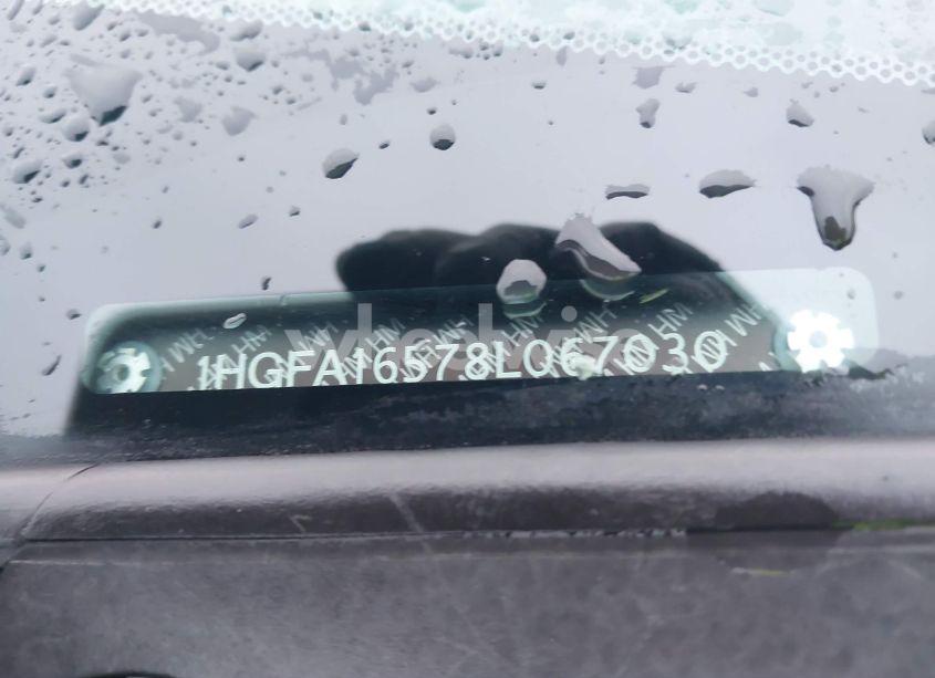 Photo 9 of 2008 Honda Civic LX (VIN 1HGFA16578L067030)