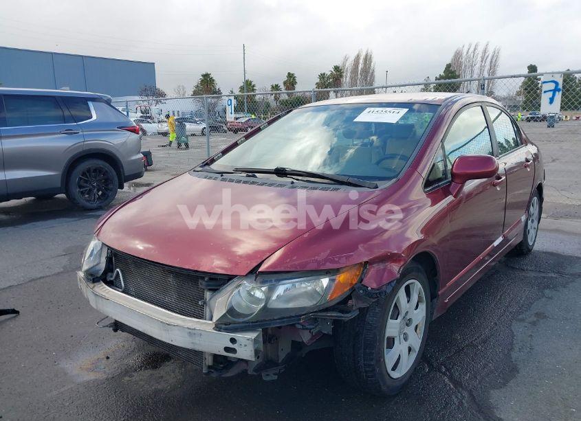 Photo 2 of 2008 Honda Civic LX (VIN 1HGFA16578L072440)
