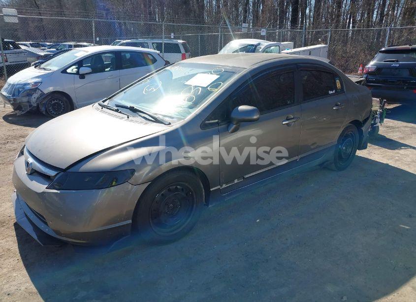 Photo 2 of 2008 Honda Civic LX (VIN 1HGFA16578L090517)