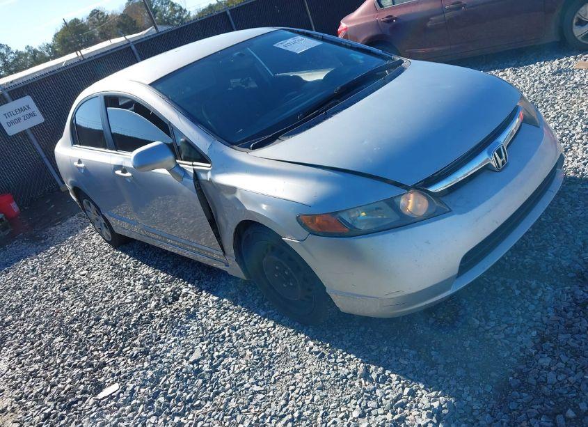 2006 Honda Civic LX (VIN 1HGFA16586L133453) main photo