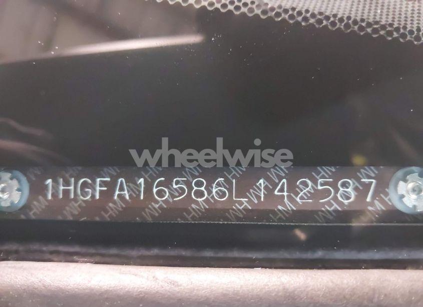 Photo 20 of 2006 Honda Civic LX (VIN 1HGFA16586L142587)