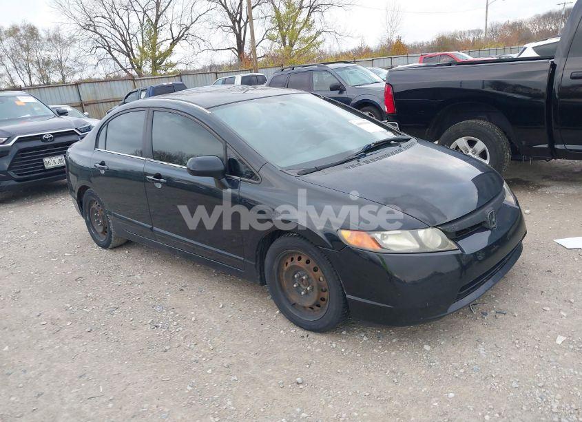 2007 Honda Civic LX (VIN 1HGFA16587L010771) main photo