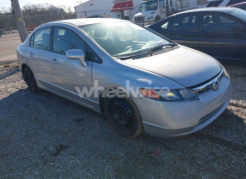 2007 Honda Civic LX (VIN 1HGFA16587L043799) main photo