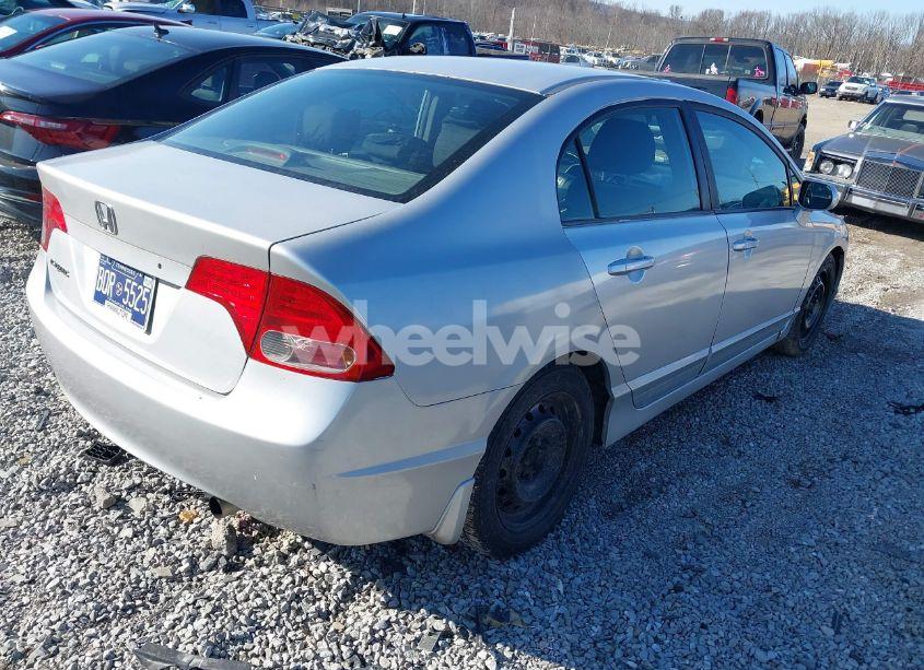 Photo 4 of 2007 Honda Civic LX (VIN 1HGFA16587L043799)