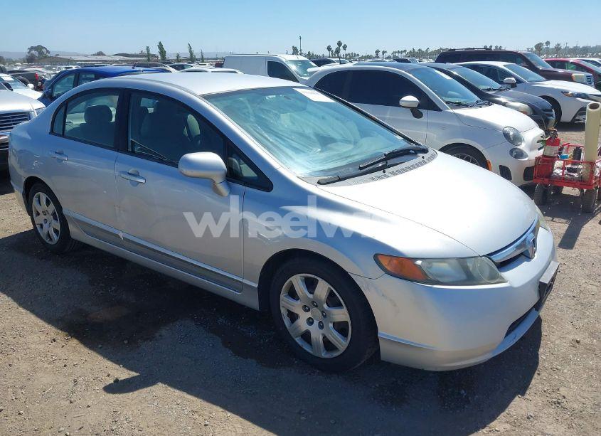 2007 Honda Civic LX (VIN 1HGFA16587L112653) main photo