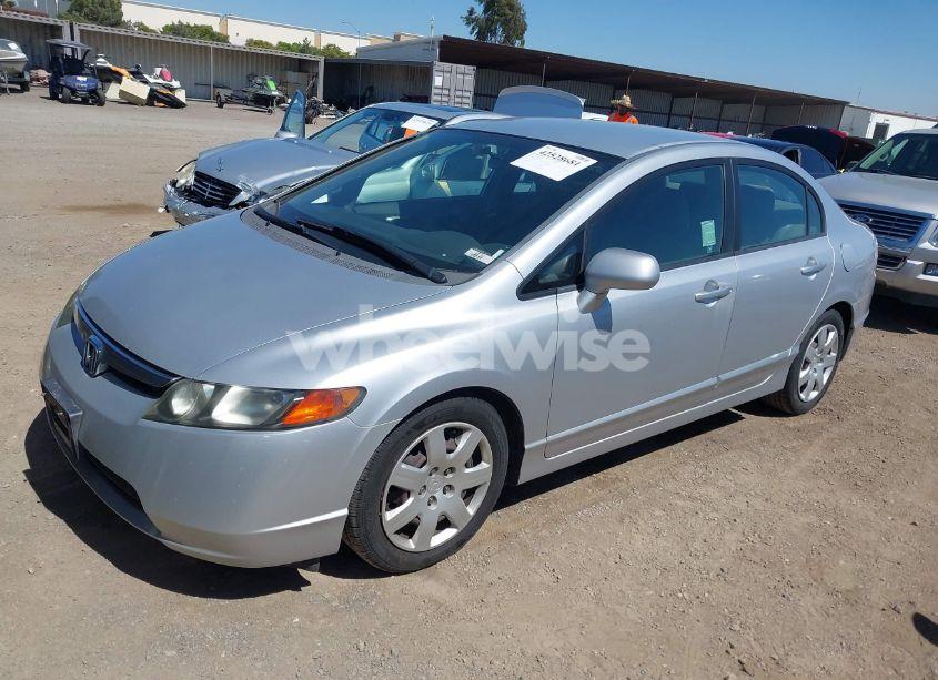Photo 2 of 2007 Honda Civic LX (VIN 1HGFA16587L112653)