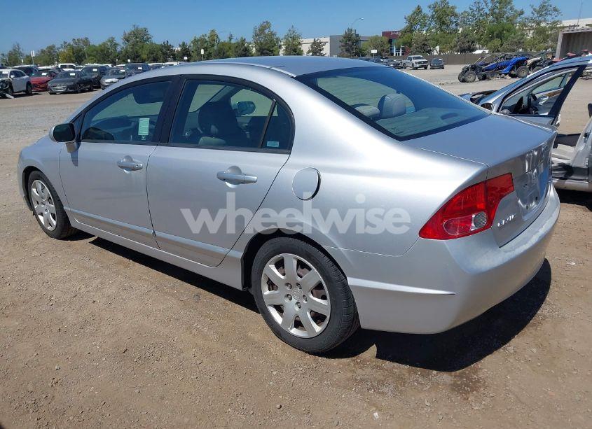Photo 3 of 2007 Honda Civic LX (VIN 1HGFA16587L112653)