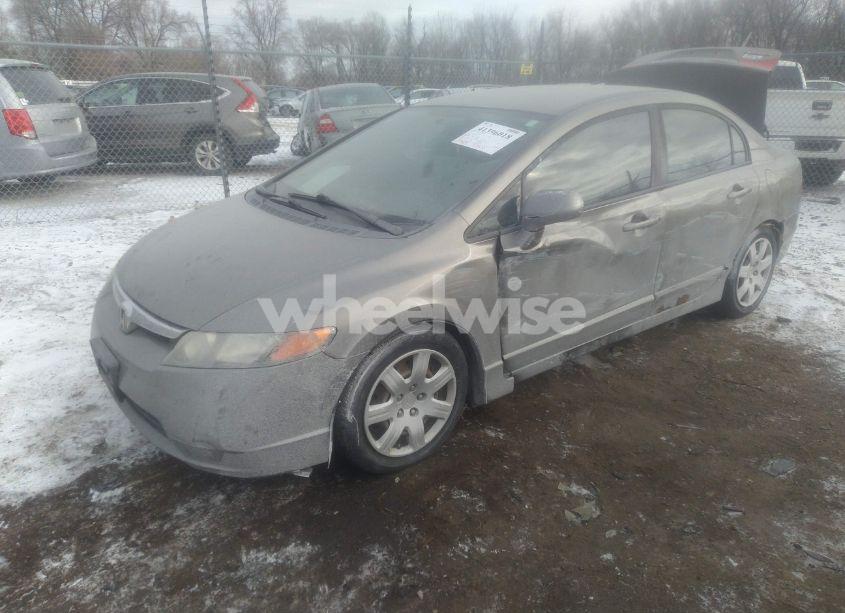 Photo 2 of 2008 Honda Civic LX (VIN 1HGFA16588L001117)