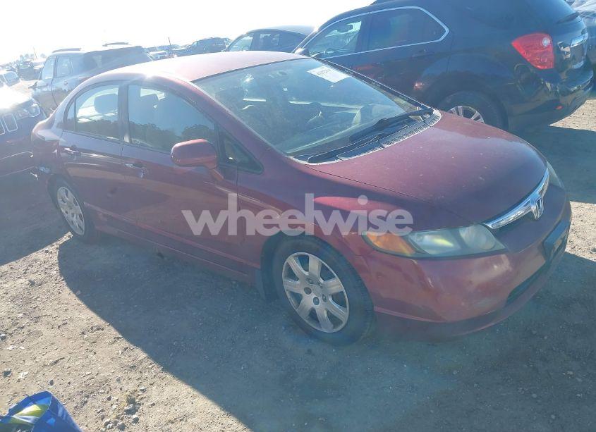 2008 Honda Civic LX (VIN 1HGFA16588L054223) main photo