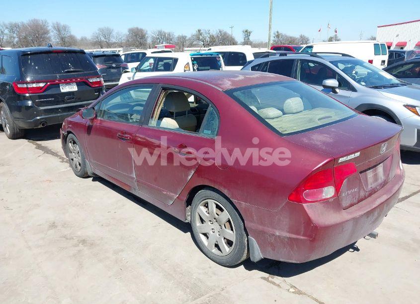 Photo 3 of 2008 Honda Civic LX (VIN 1HGFA16588L072110)