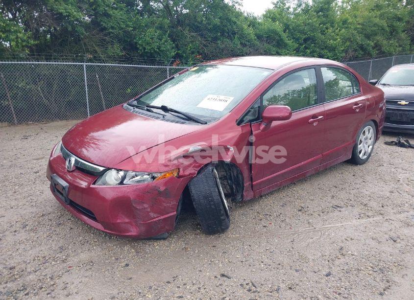 Photo 2 of 2008 Honda Civic LX (VIN 1HGFA16588L108586)
