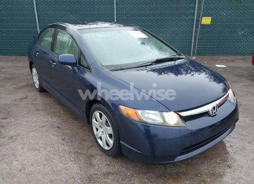 2006 Honda Civic LX (VIN 1HGFA16596L068449) main photo